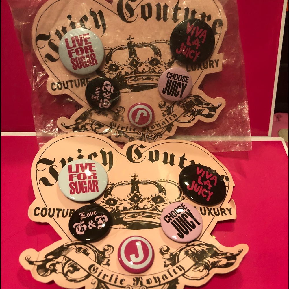 Juicy Couture Buttons